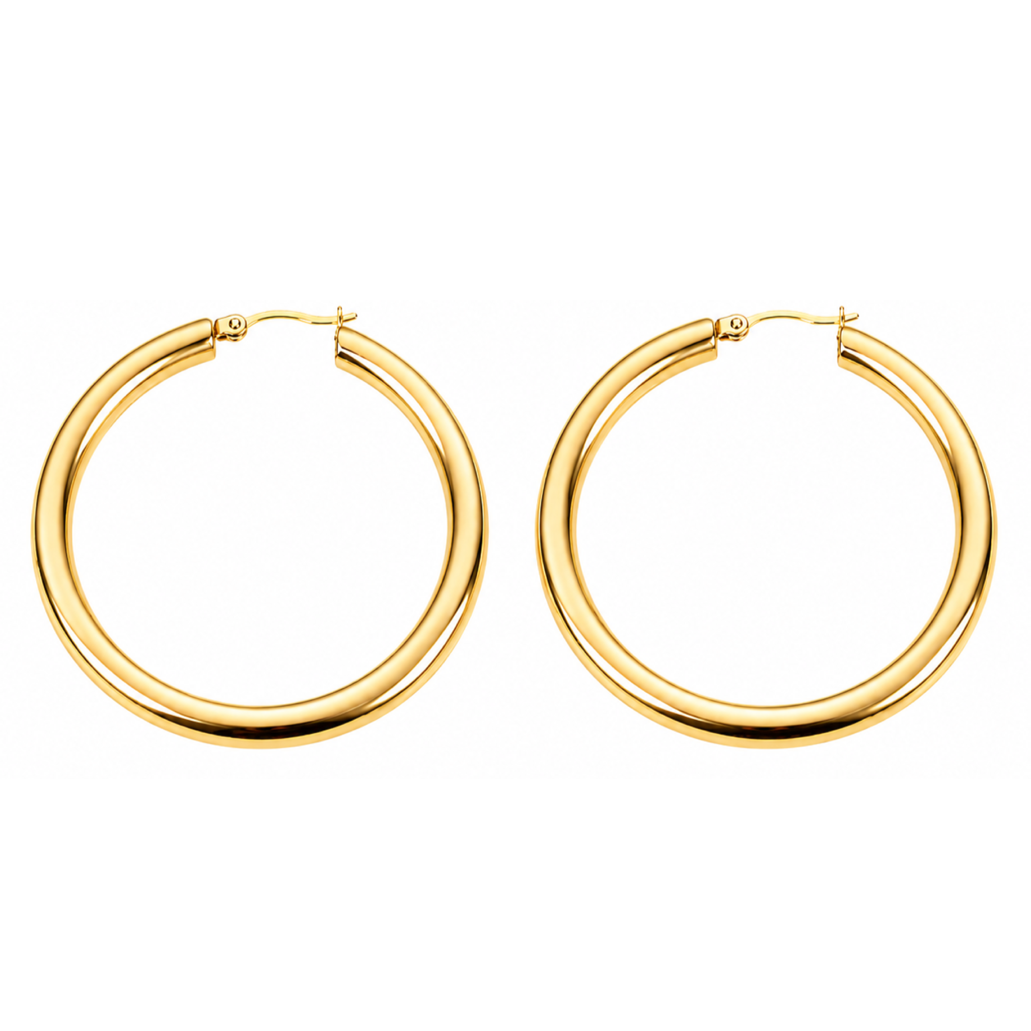 Classic Large Hoop Earrings