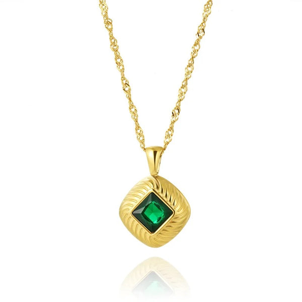 Tarin Green Necklace