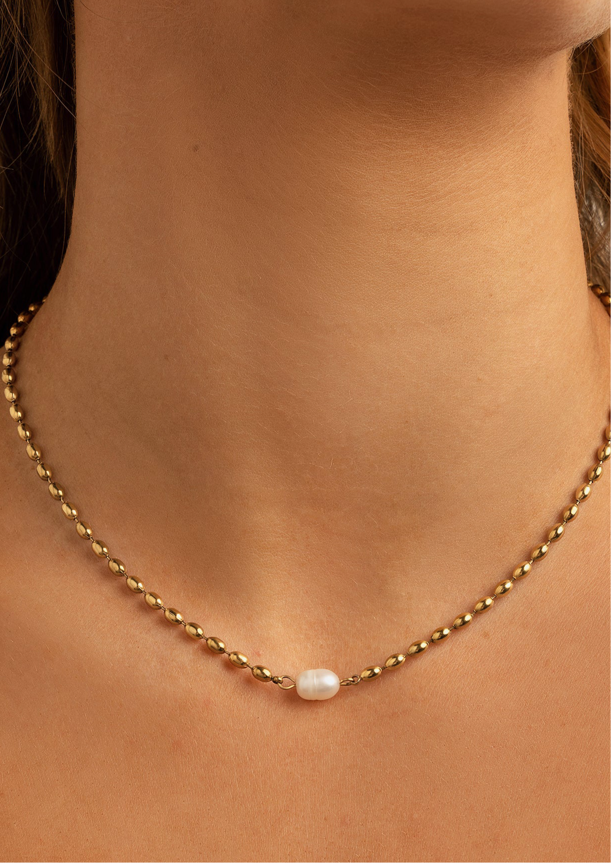 Rosie Pearl Choker Necklace