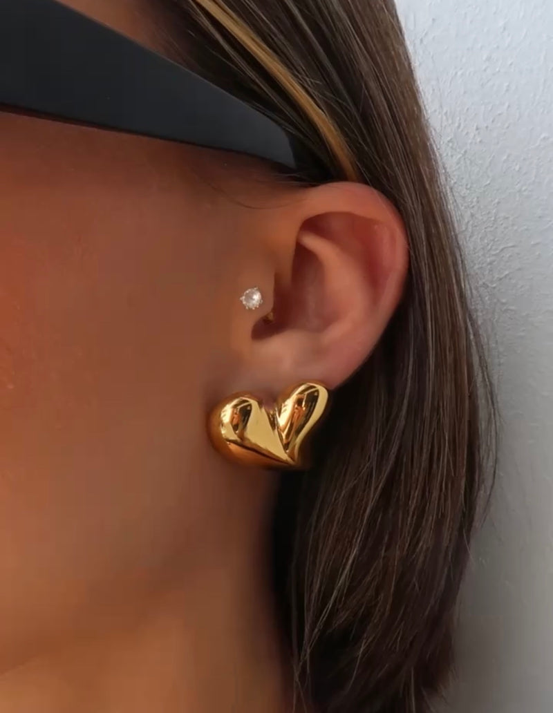 Jordie Heart Earrings