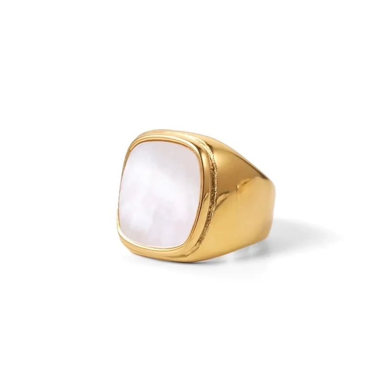 Hayes Mother of pearl ring