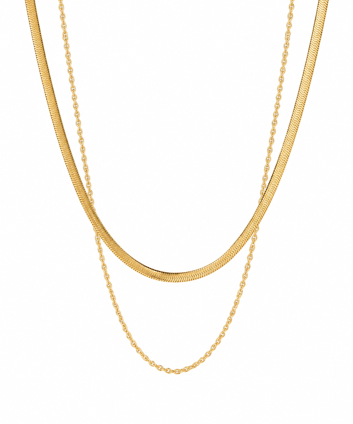 Gigi Snake Chain Layered Necklace