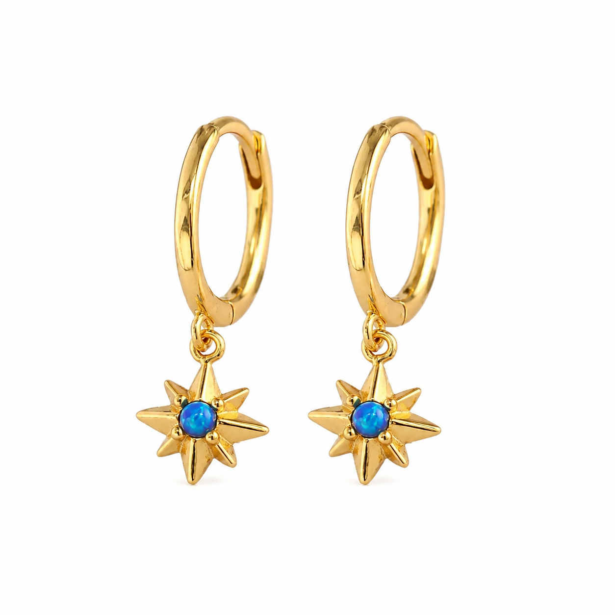Opal Blue Earrings