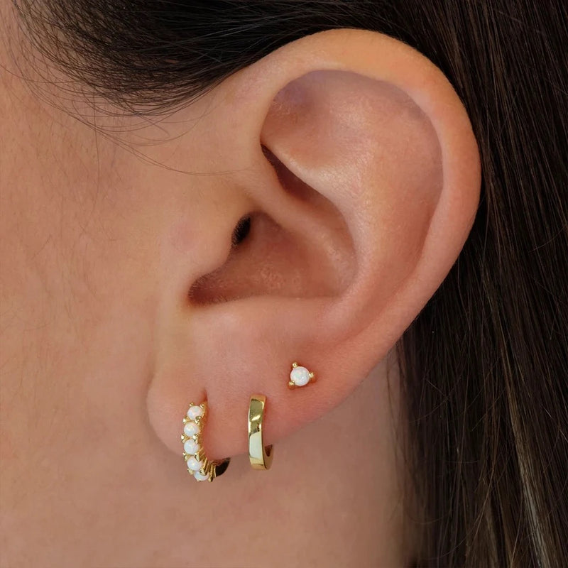 Avalon opal earring set