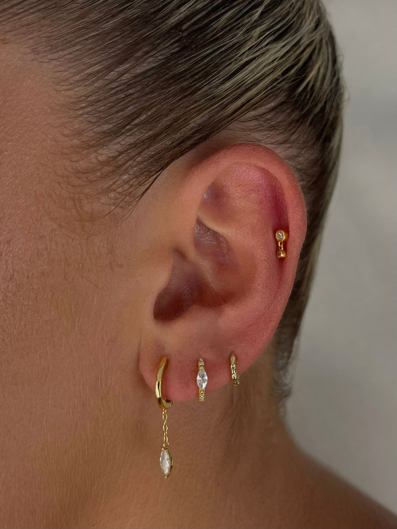 Kristie twist back earring