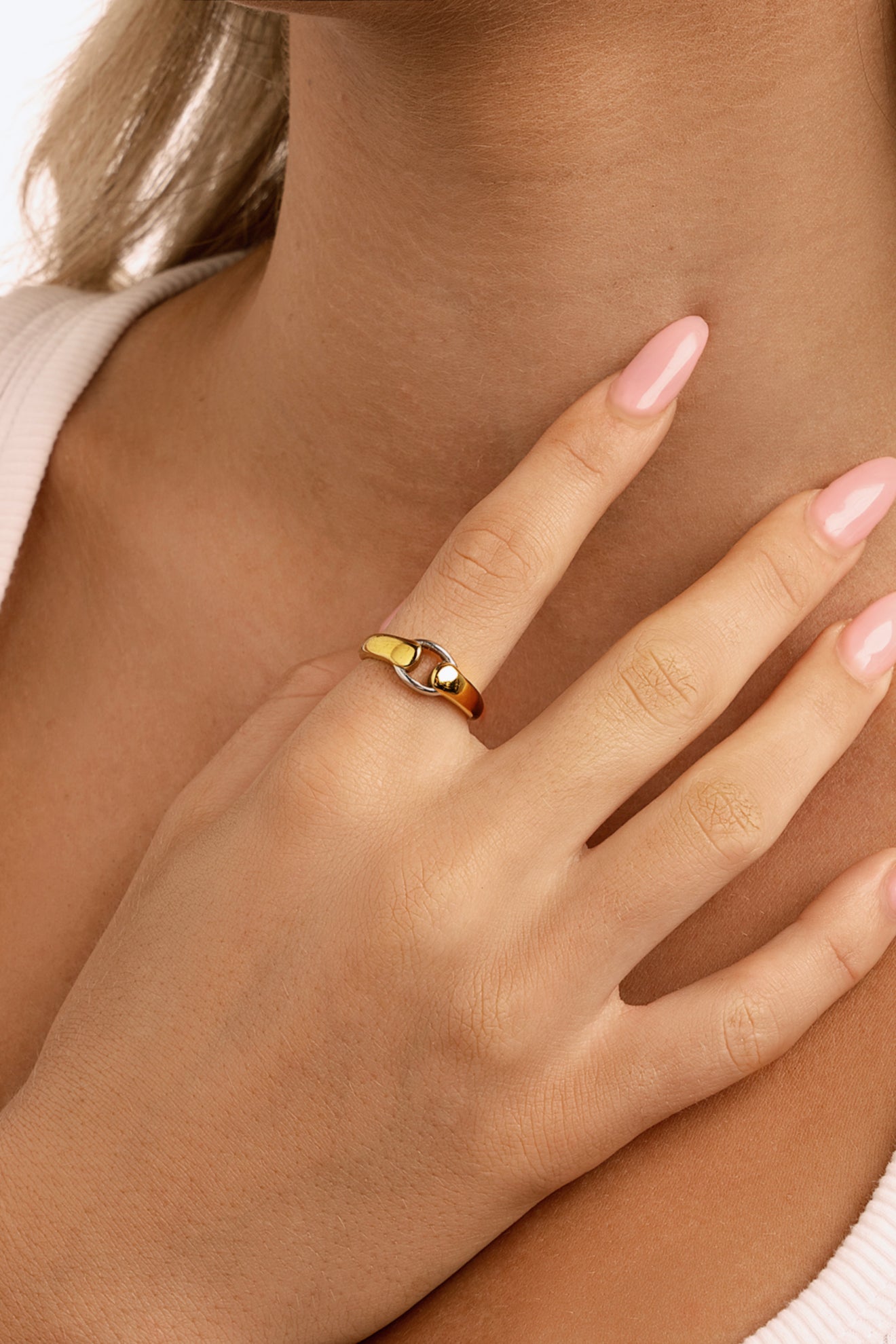 Marissa Mixed Toned Ring