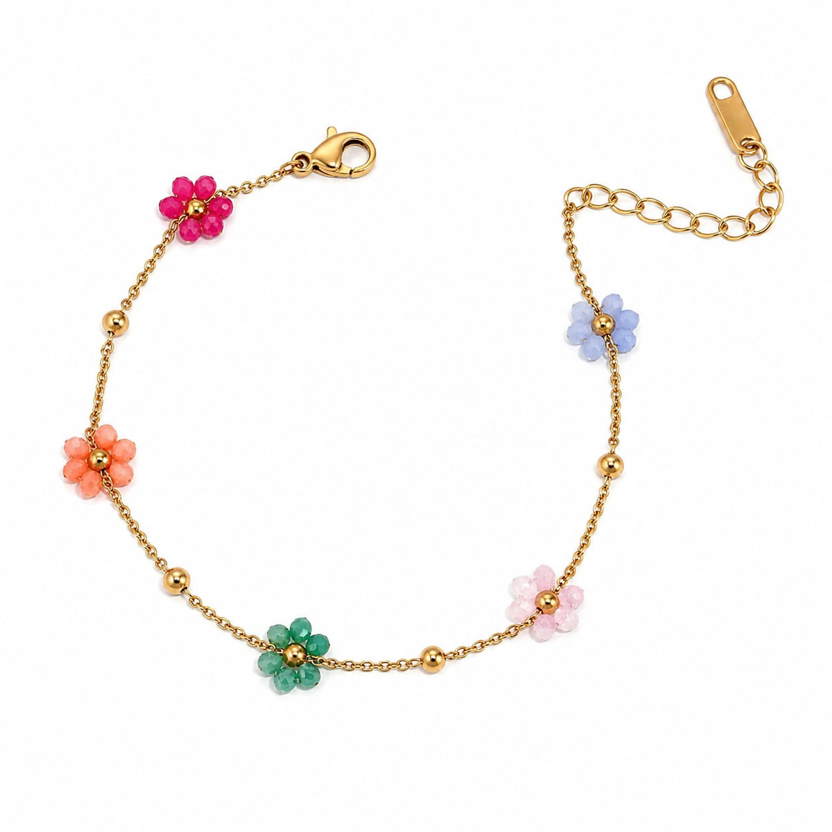 Samantha Flower Bracelet