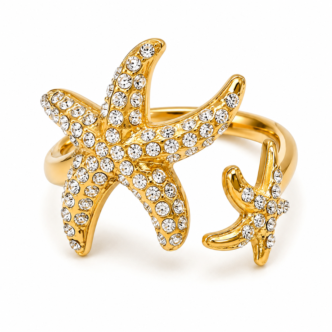 Stella Starfish Adjustable Ring