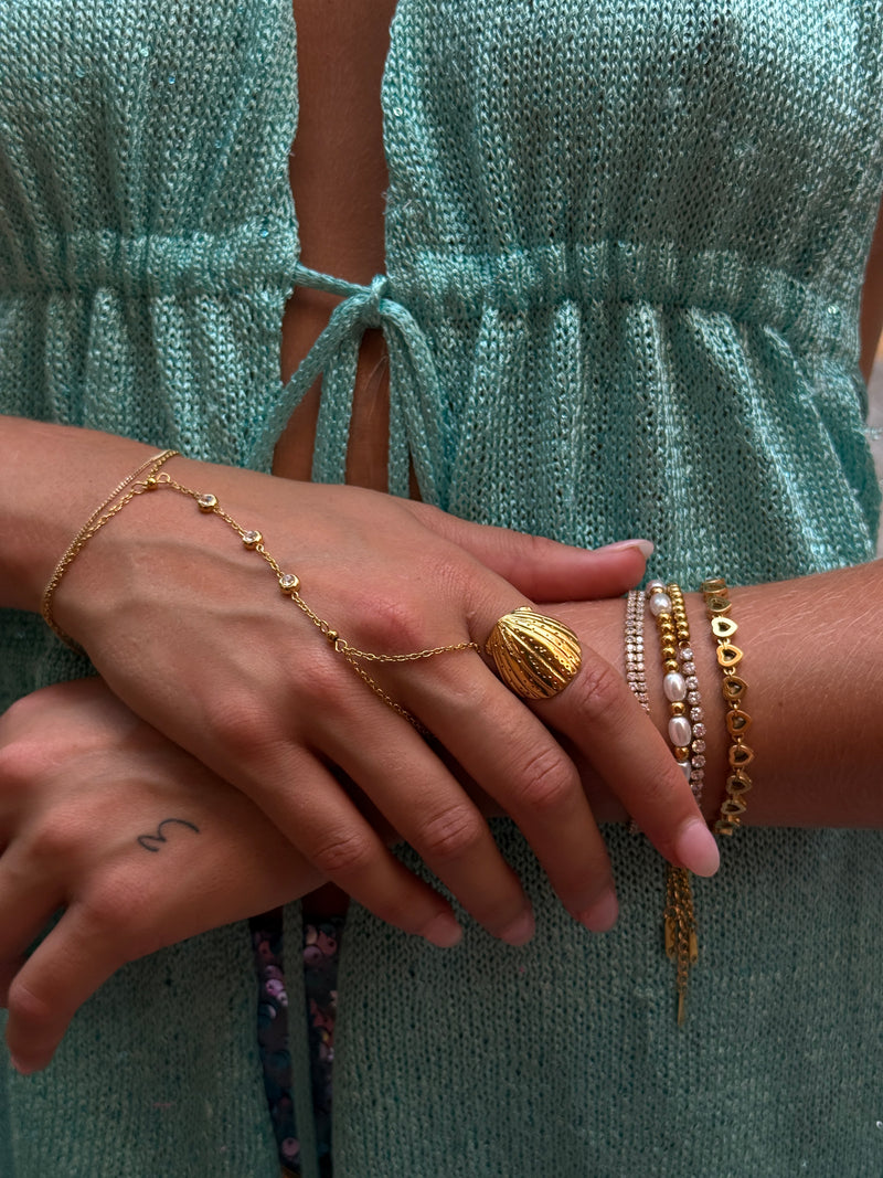 Zami Half Tennis Bracelet