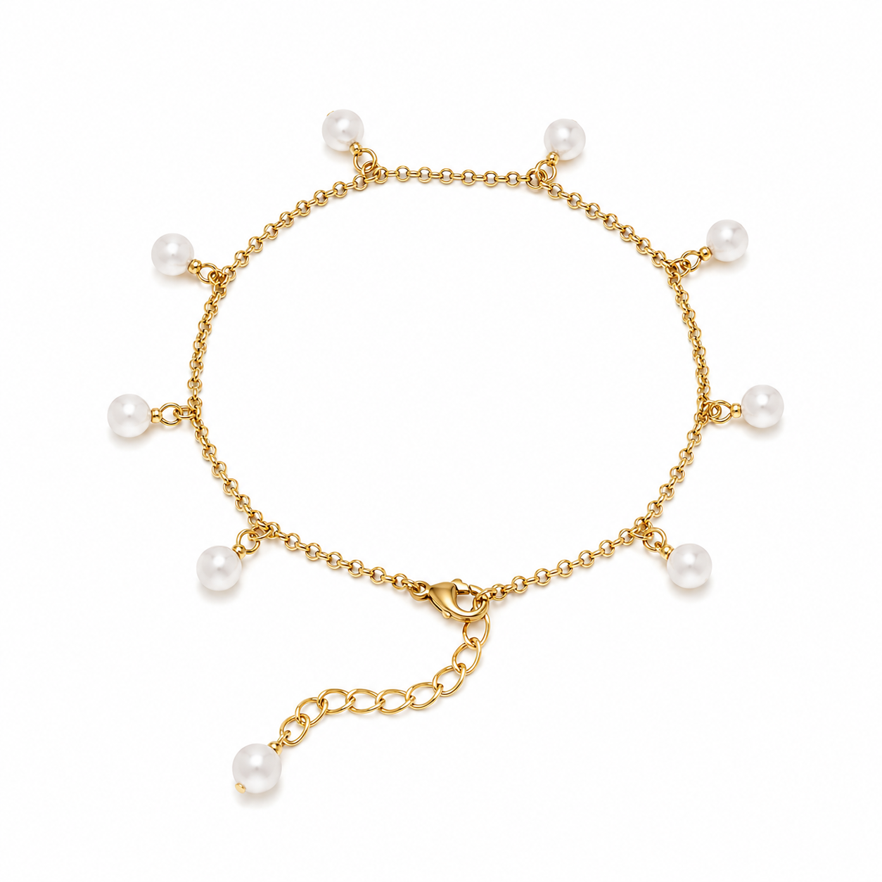 Adron Pearl Anklet