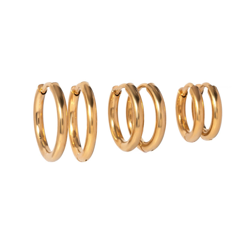 Classic Hoop Earring Set