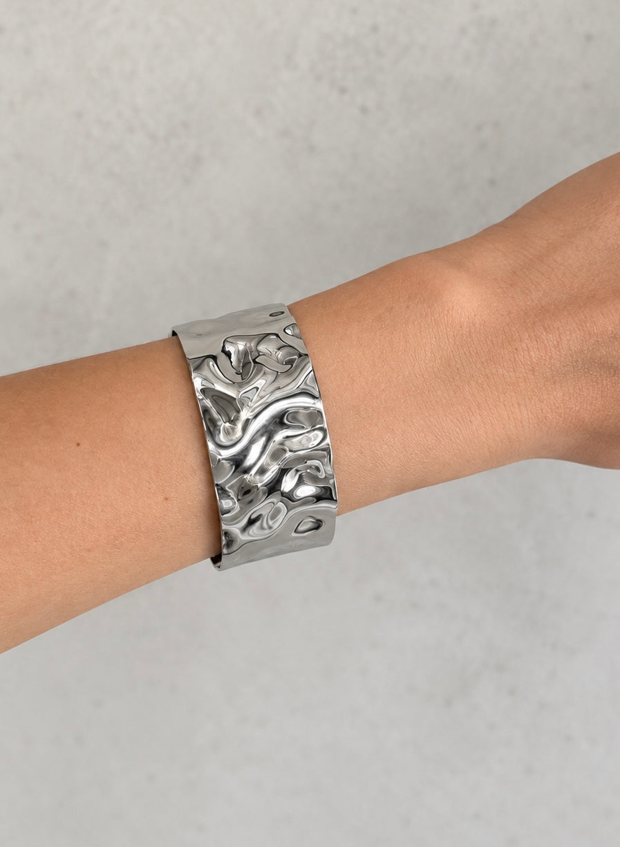 Lust Cuff Silver Bracelet