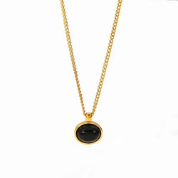 Janice black necklace