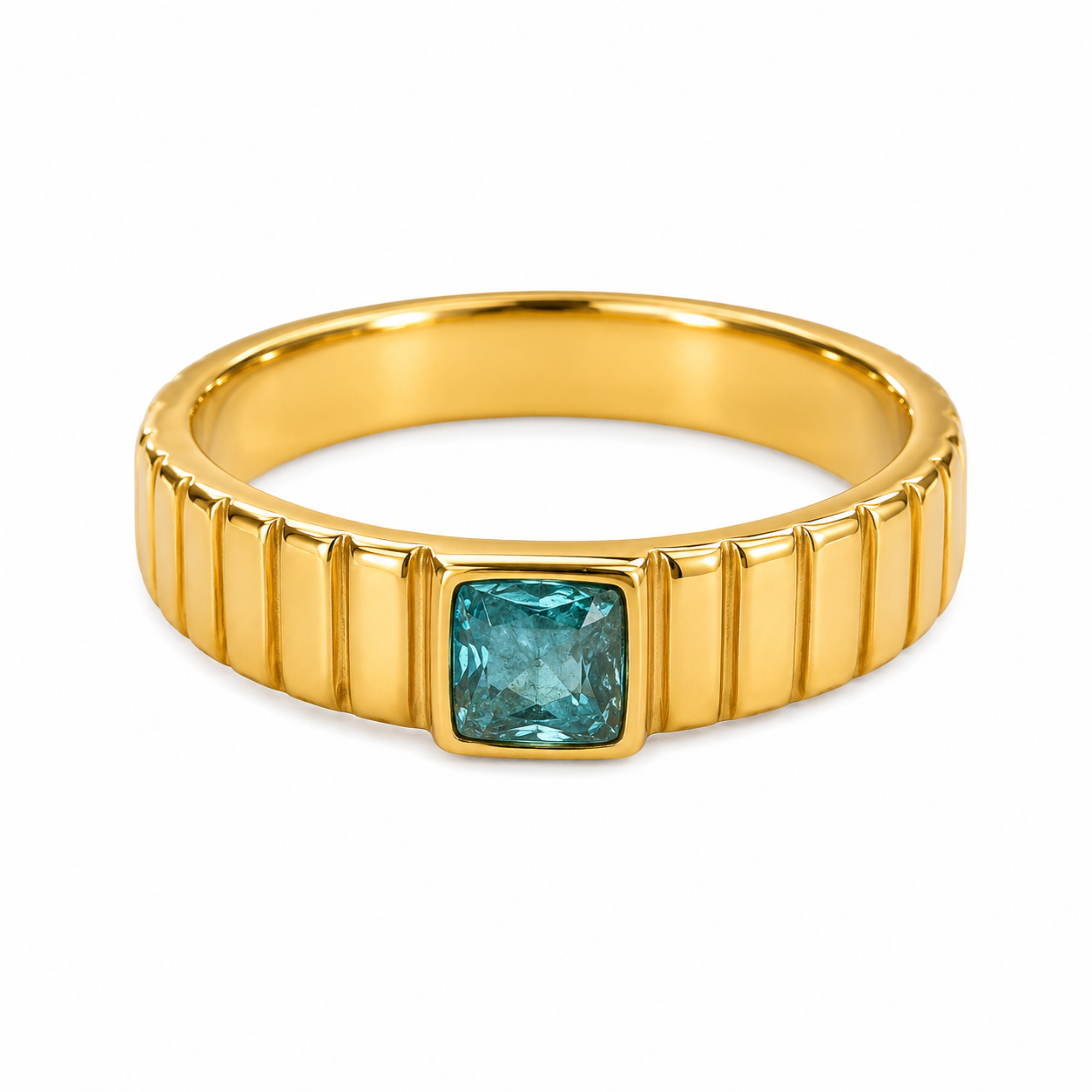 Daria Blue Stone Ring