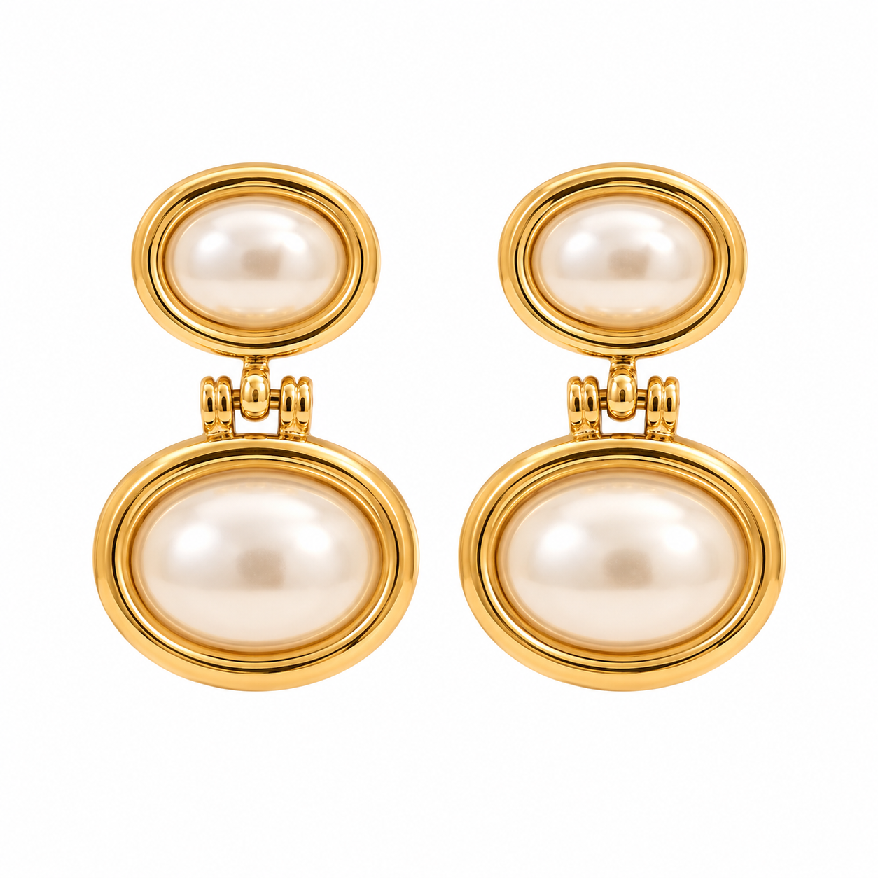Ashford Pearl Vintage Earrings