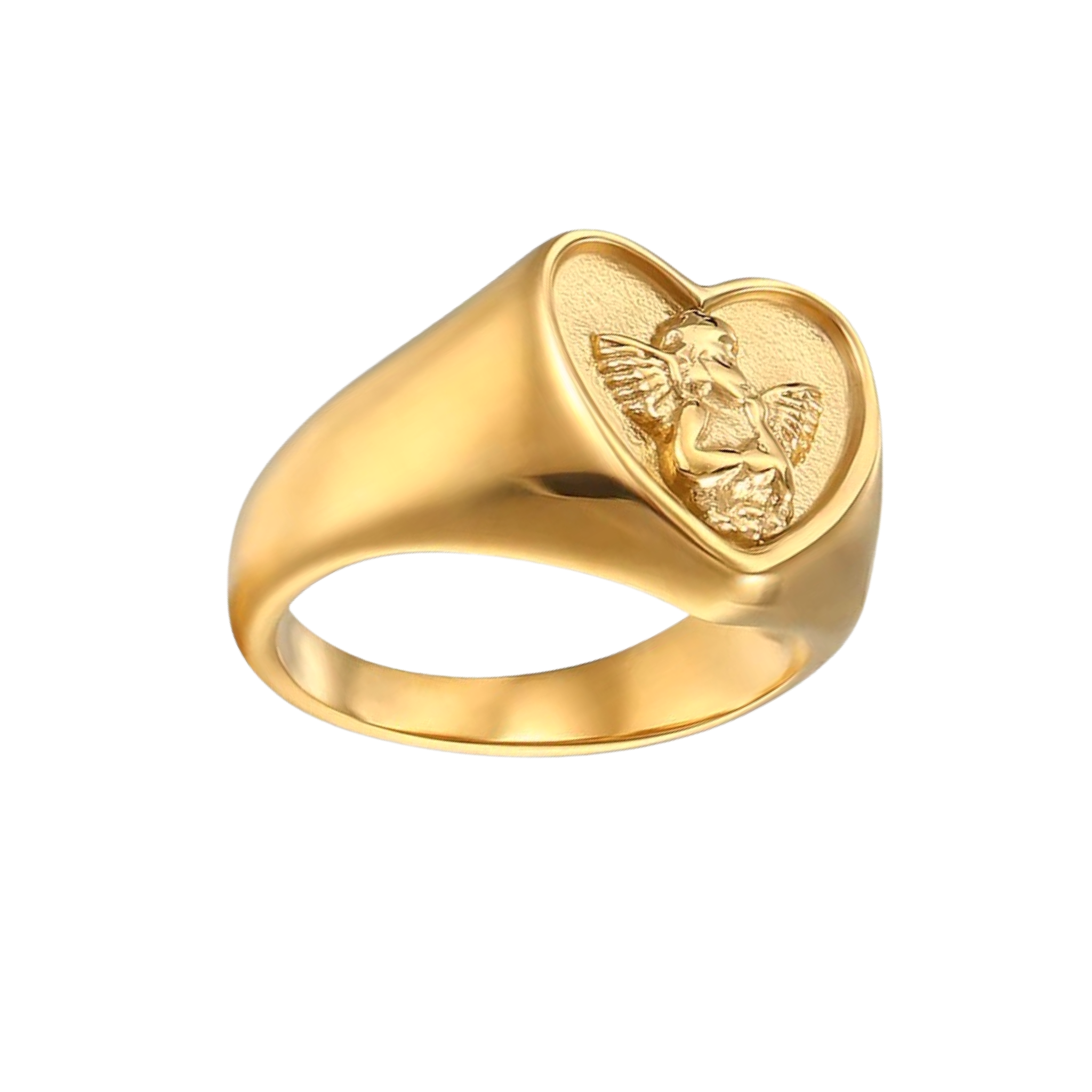 Gloria Heart Angel Ring