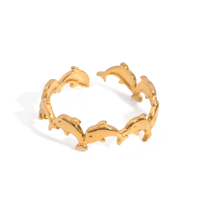 Jia Dolphin Ring