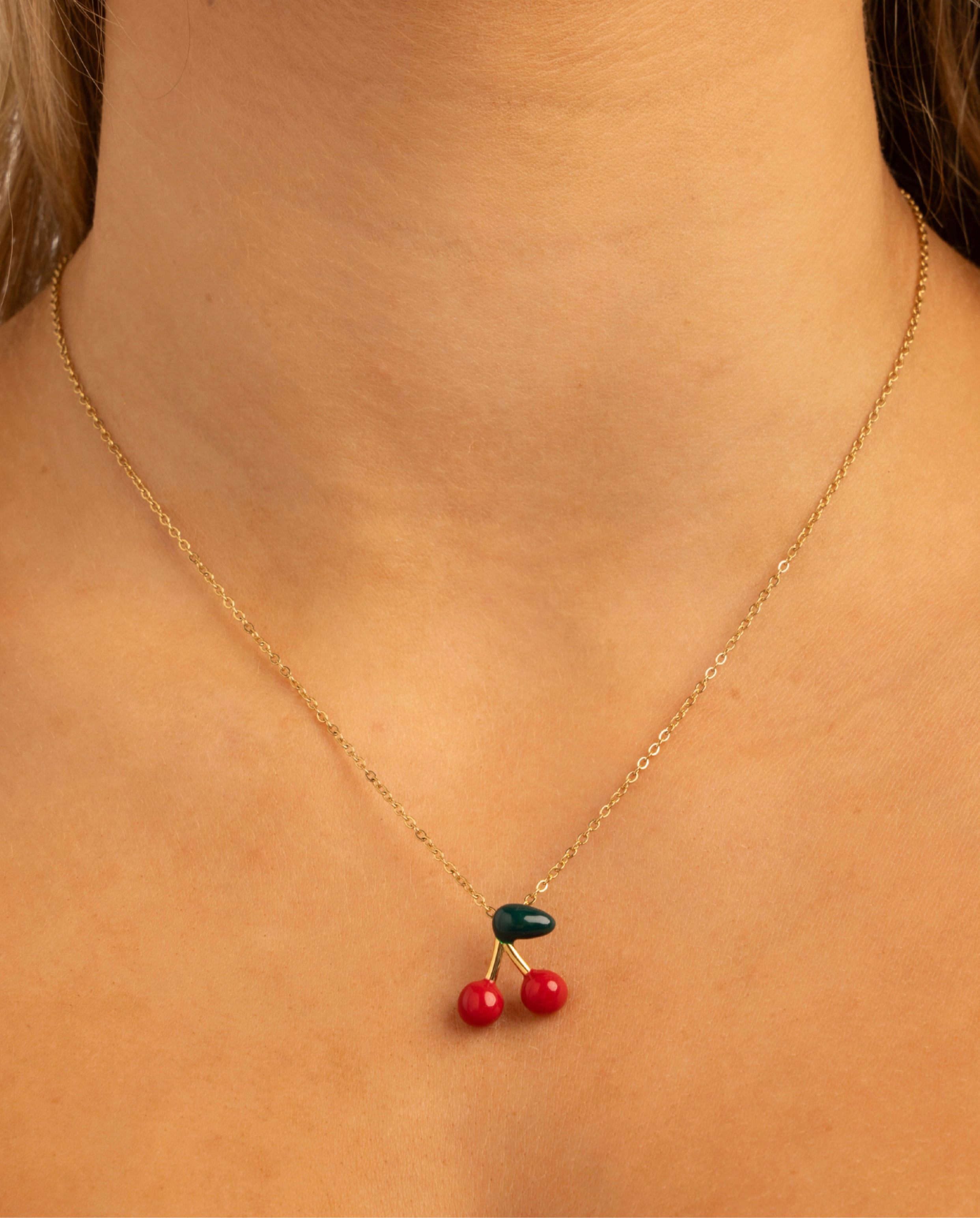 Kensley Cherry Necklace
