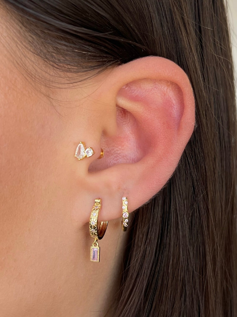 Fallon Pink Earrings