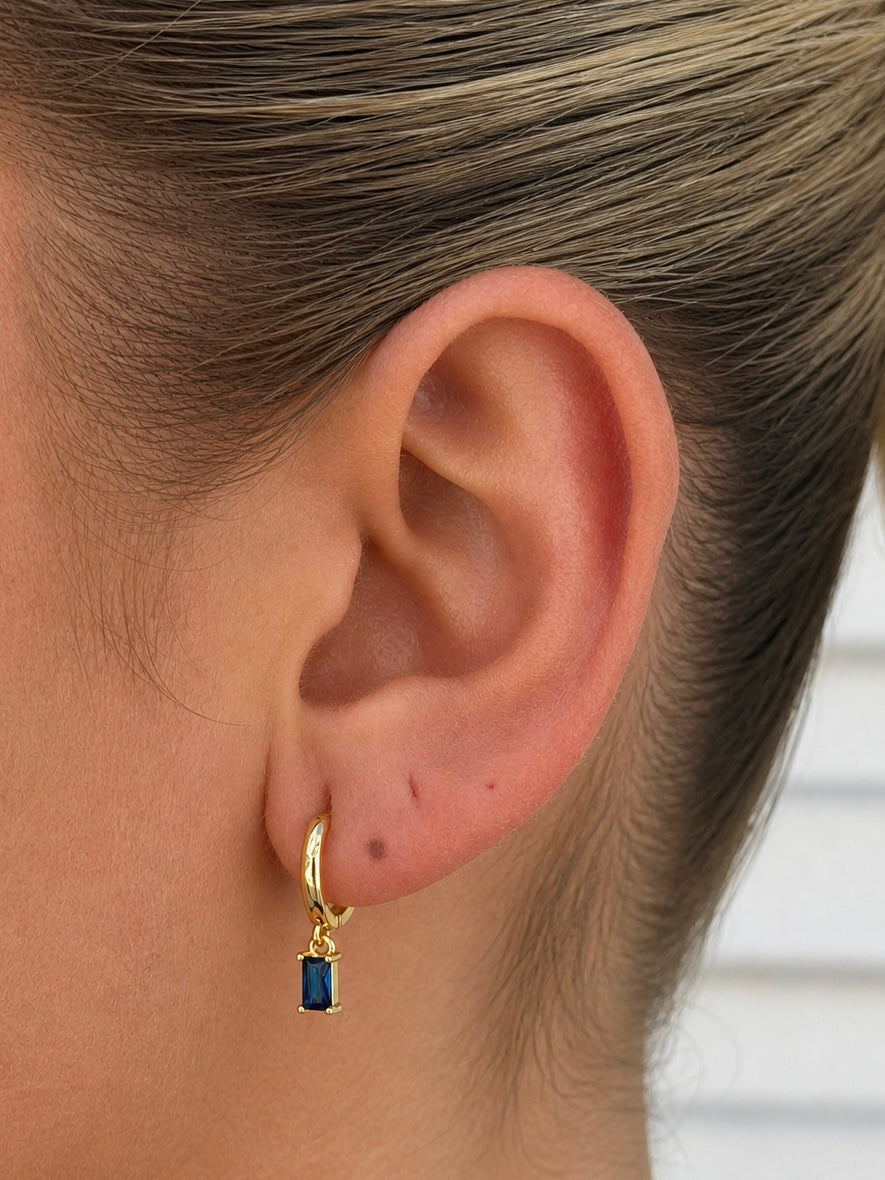 Blue Stone Earrings