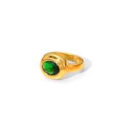 Zenda Green Ring