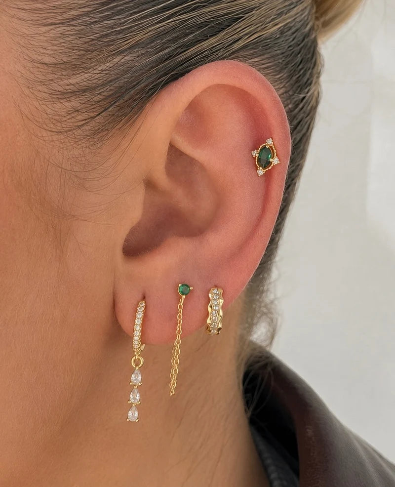 Nisha Green Flat back