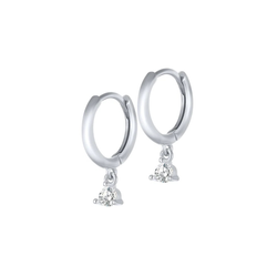 Aliza silver earring