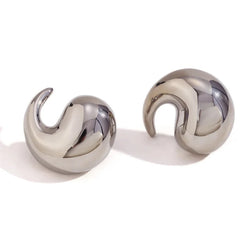 Solaris Silver Earring