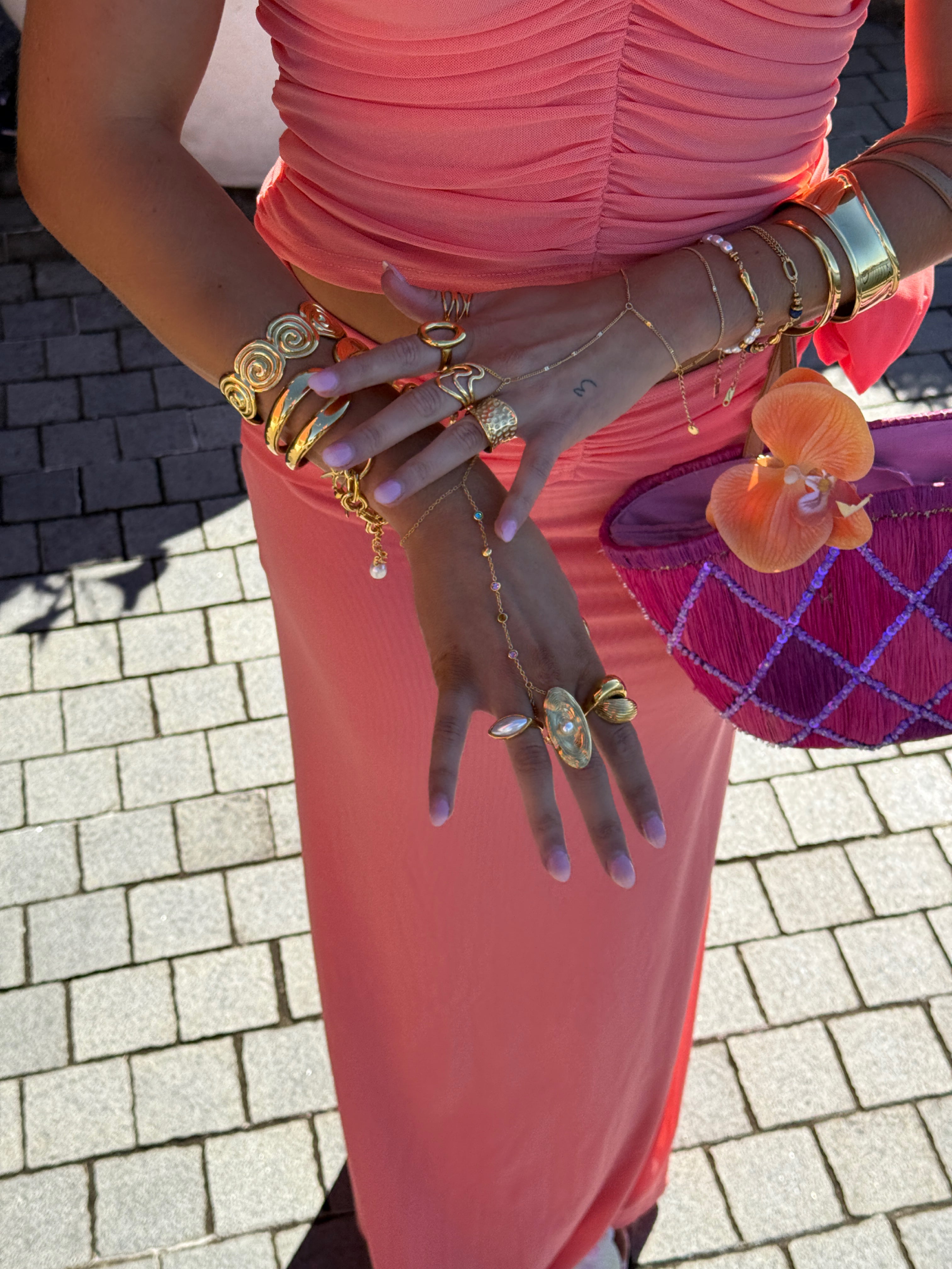 Hollis Shell Cuff Bracelet
