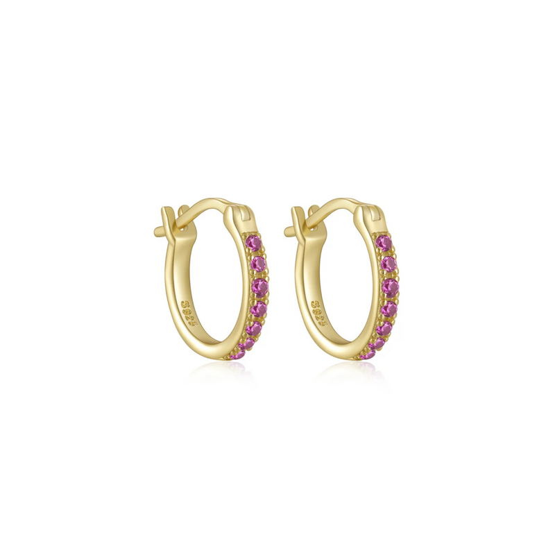 Elery Rose Puruple Earring