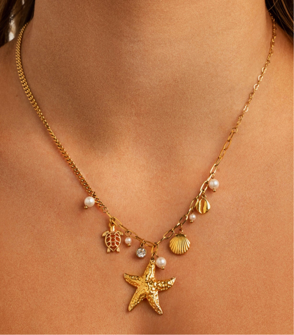 Kehlani Starfish Necklace
