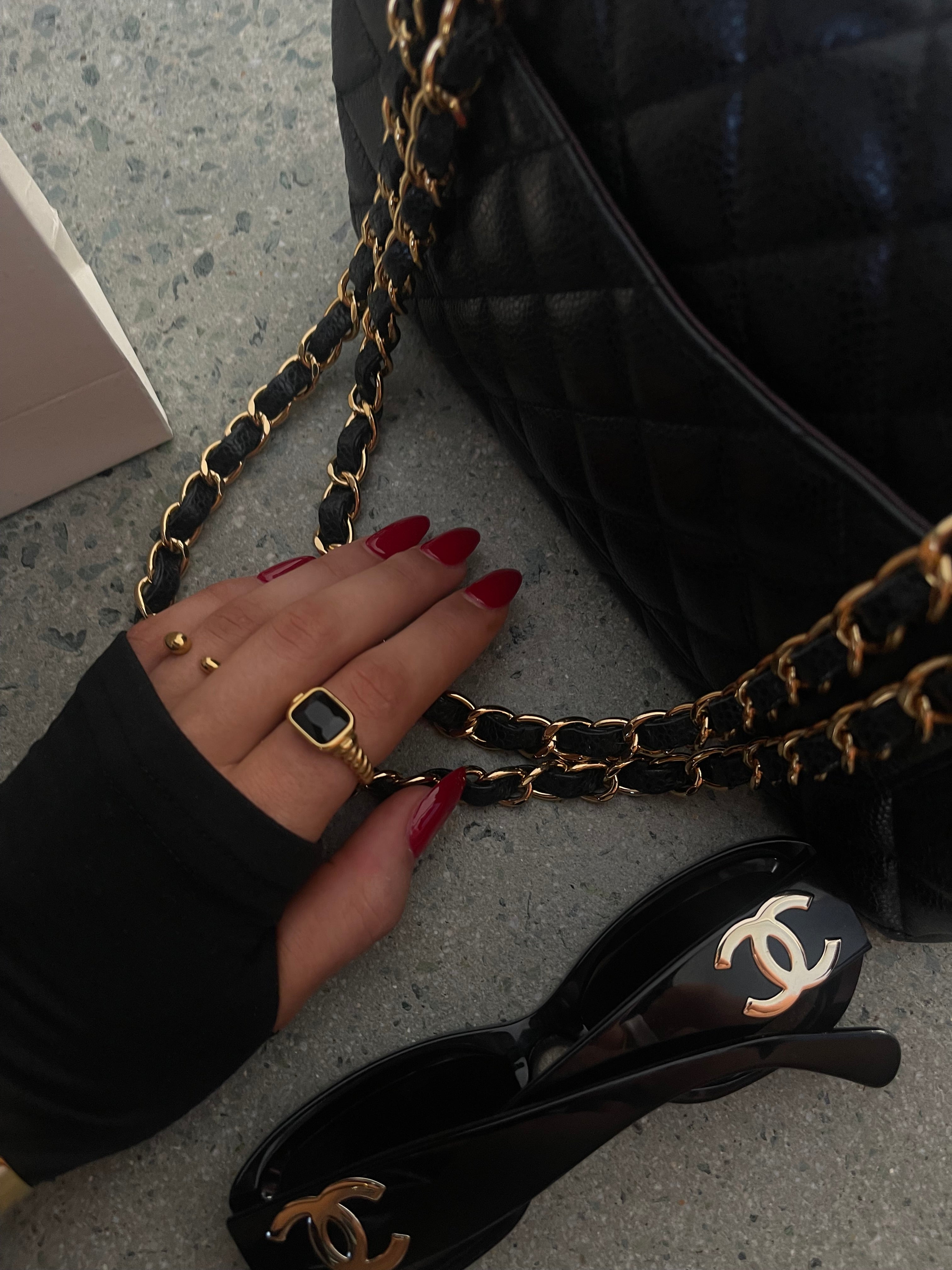 Matte Black Ring