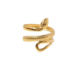 Python snake ring