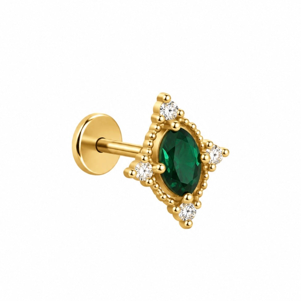 Nisha Green Flat back
