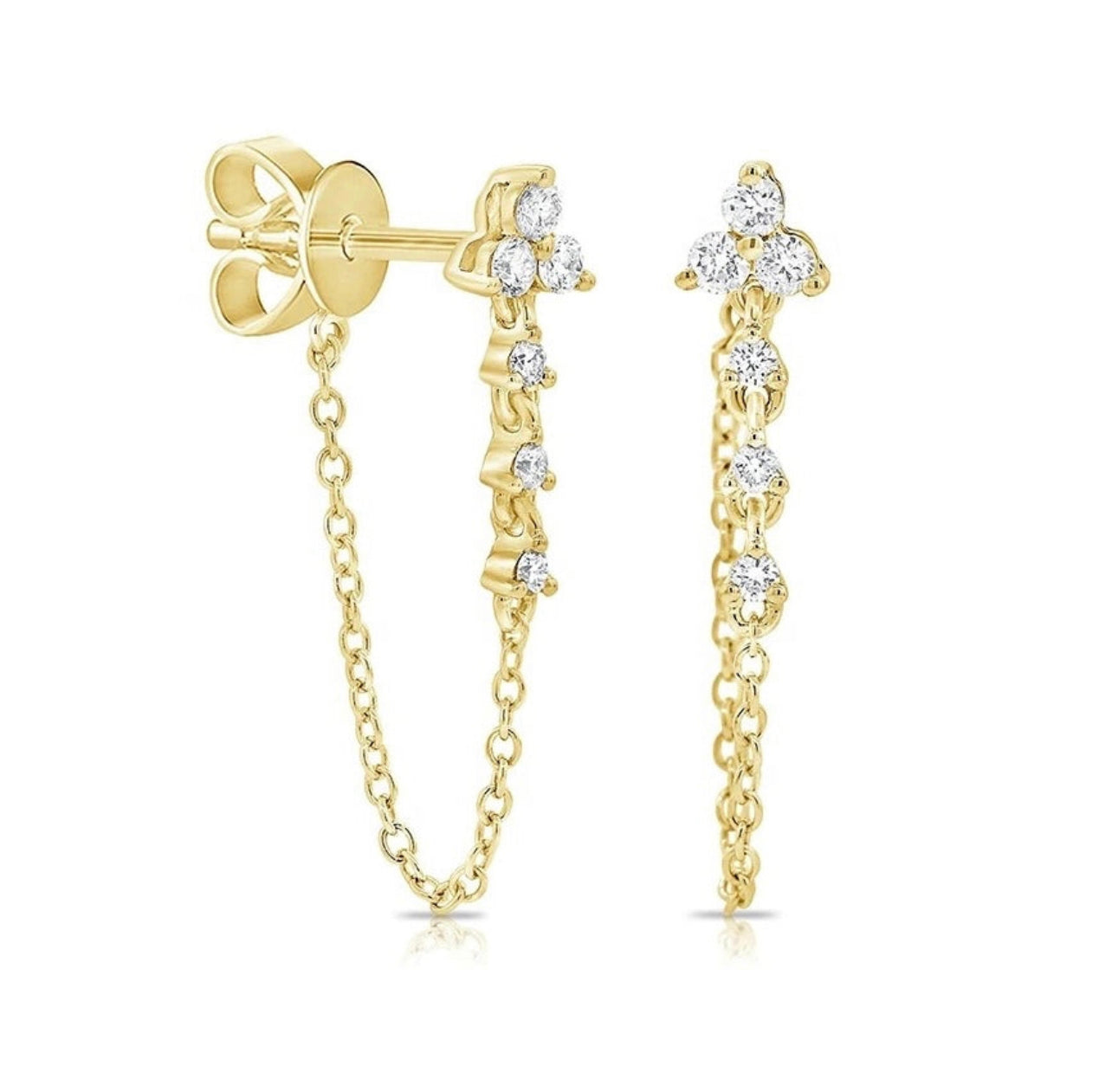 Elida stud earrings