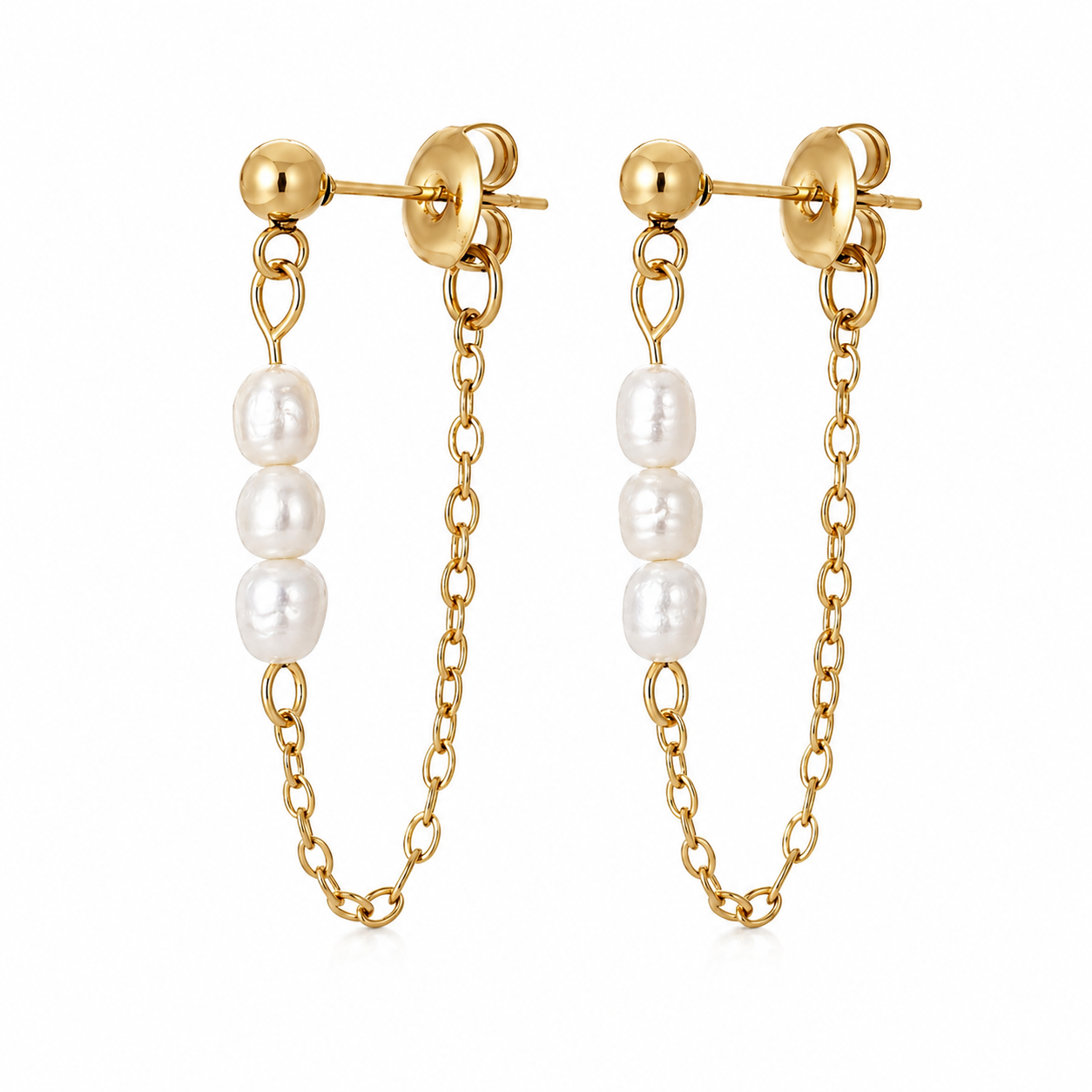Aiden Pearl Drop Earrings