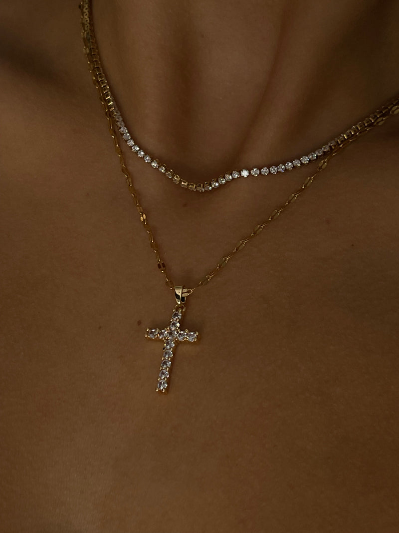 Mirage Cross necklace