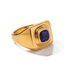 Sueno Lapis blue ring