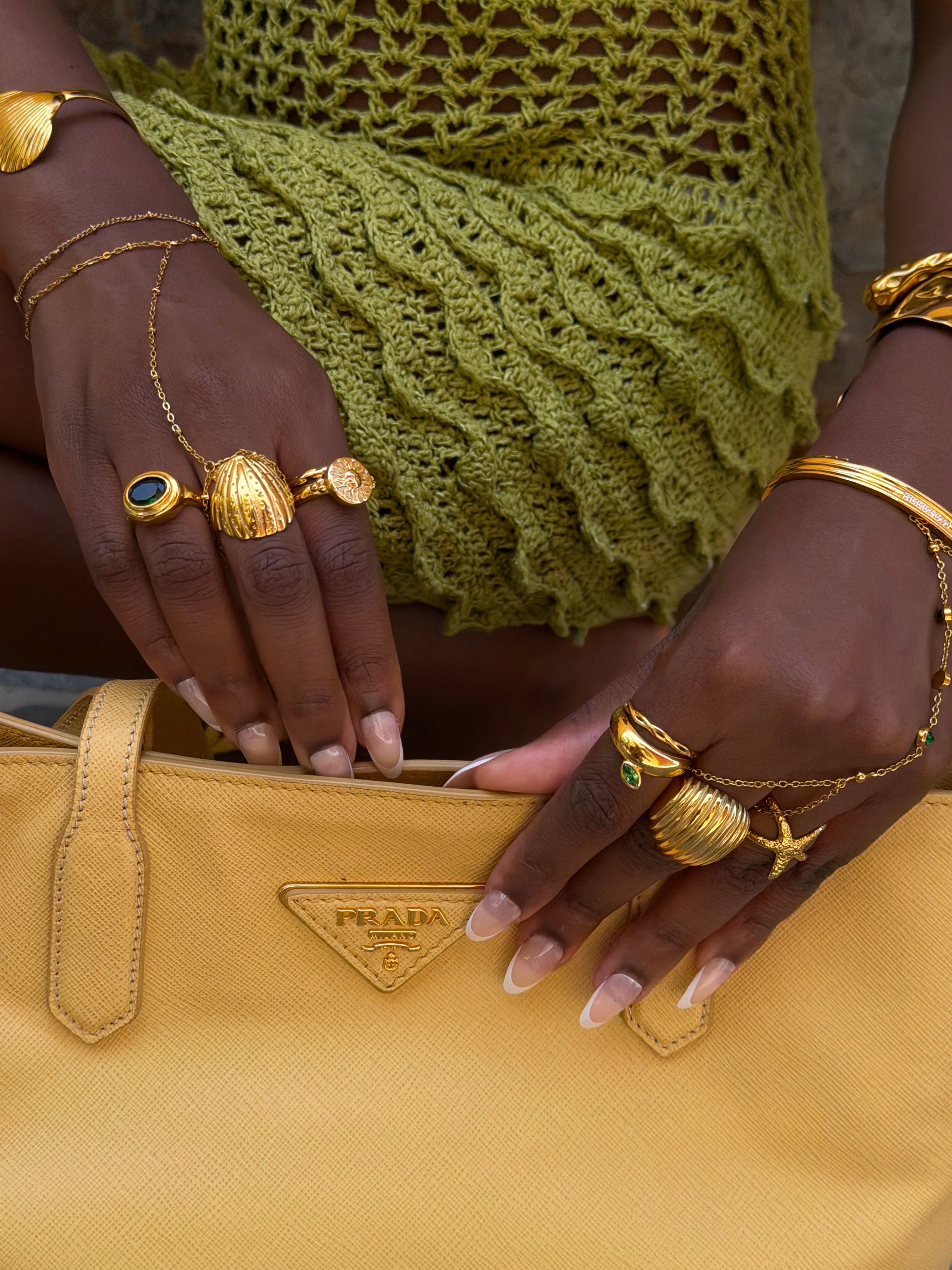 Zenda Green Ring