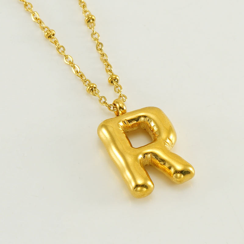 Ballon Letter Necklace’s