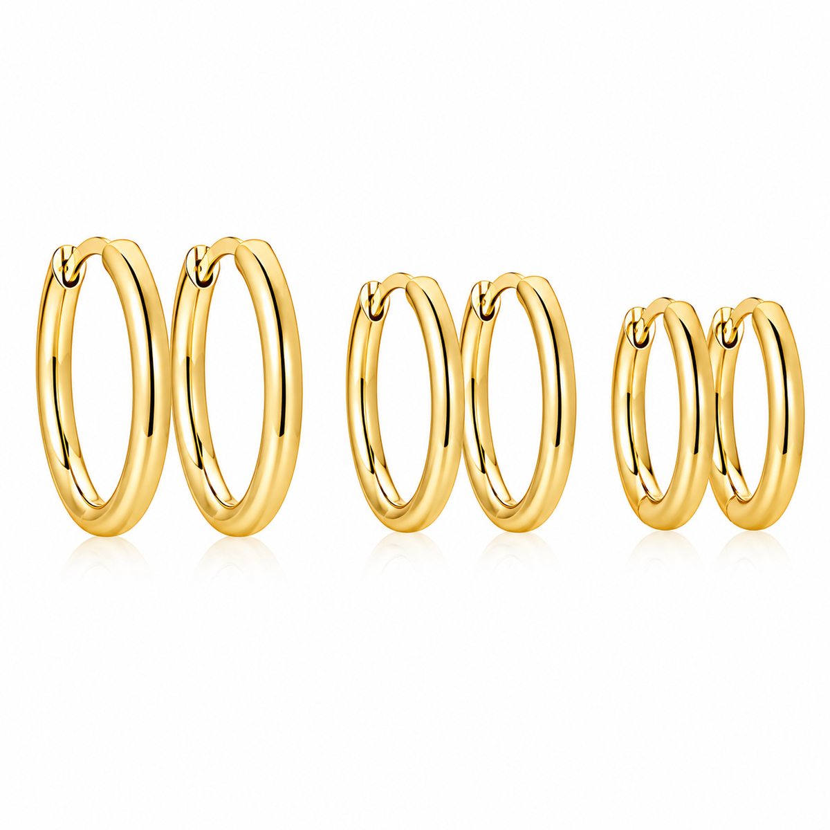 Classic Hoop Earring Set