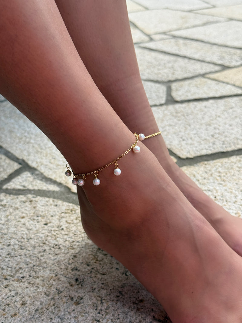 Adron Pearl Anklet