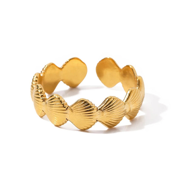 Mona Shell Adjustable ring