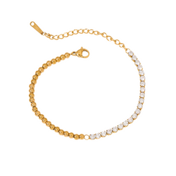Zami Half Tennis Bracelet