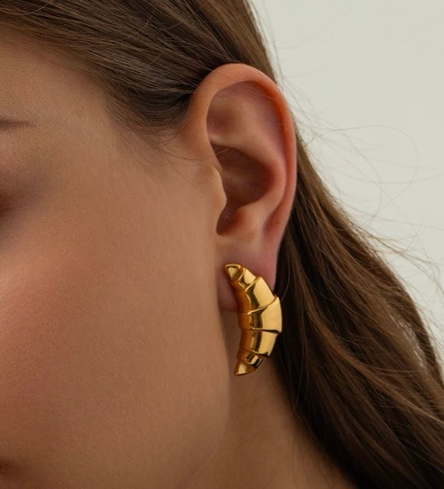 Croissant Earrings