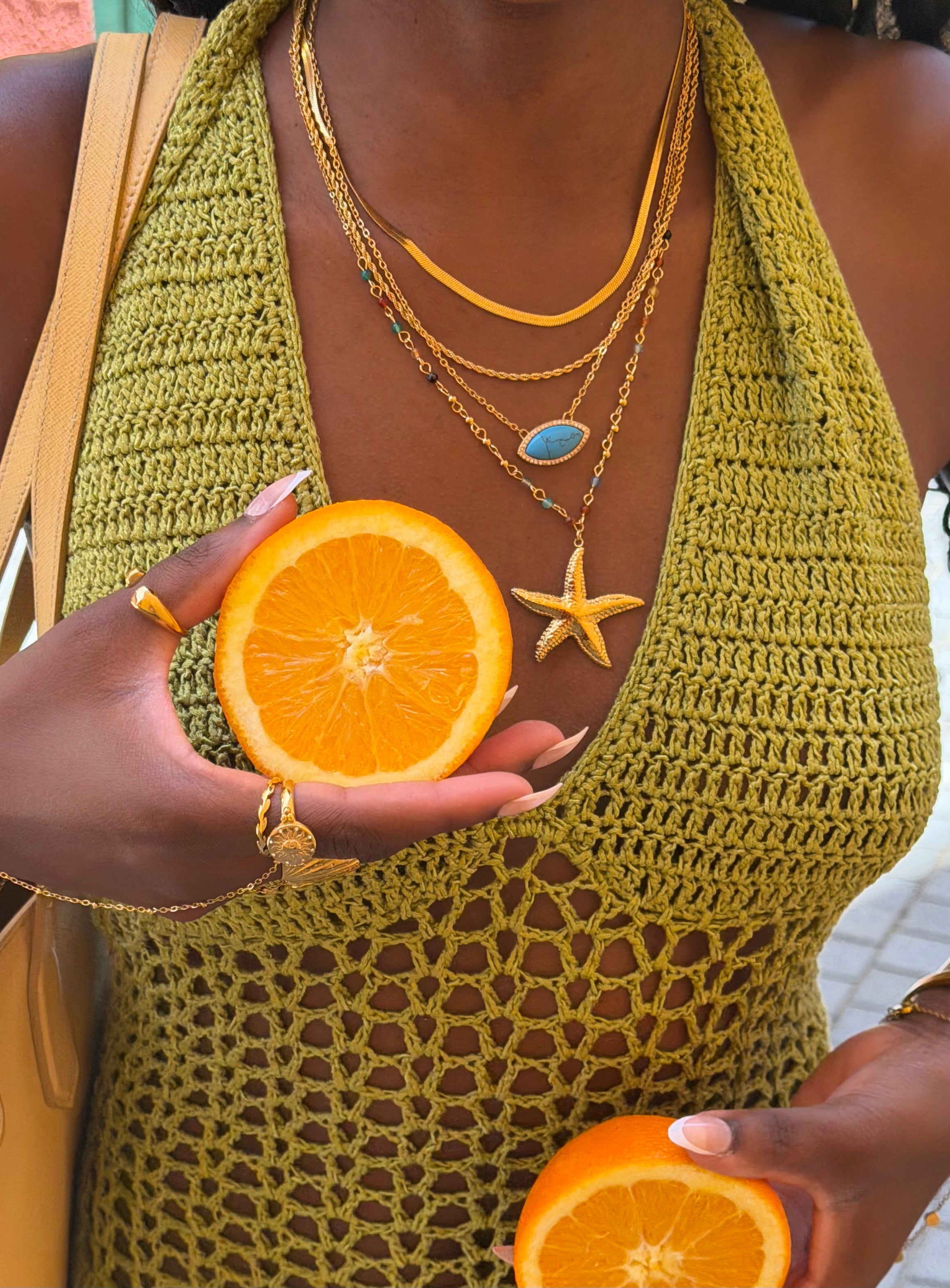 Gigi Snake Chain Layered Necklace