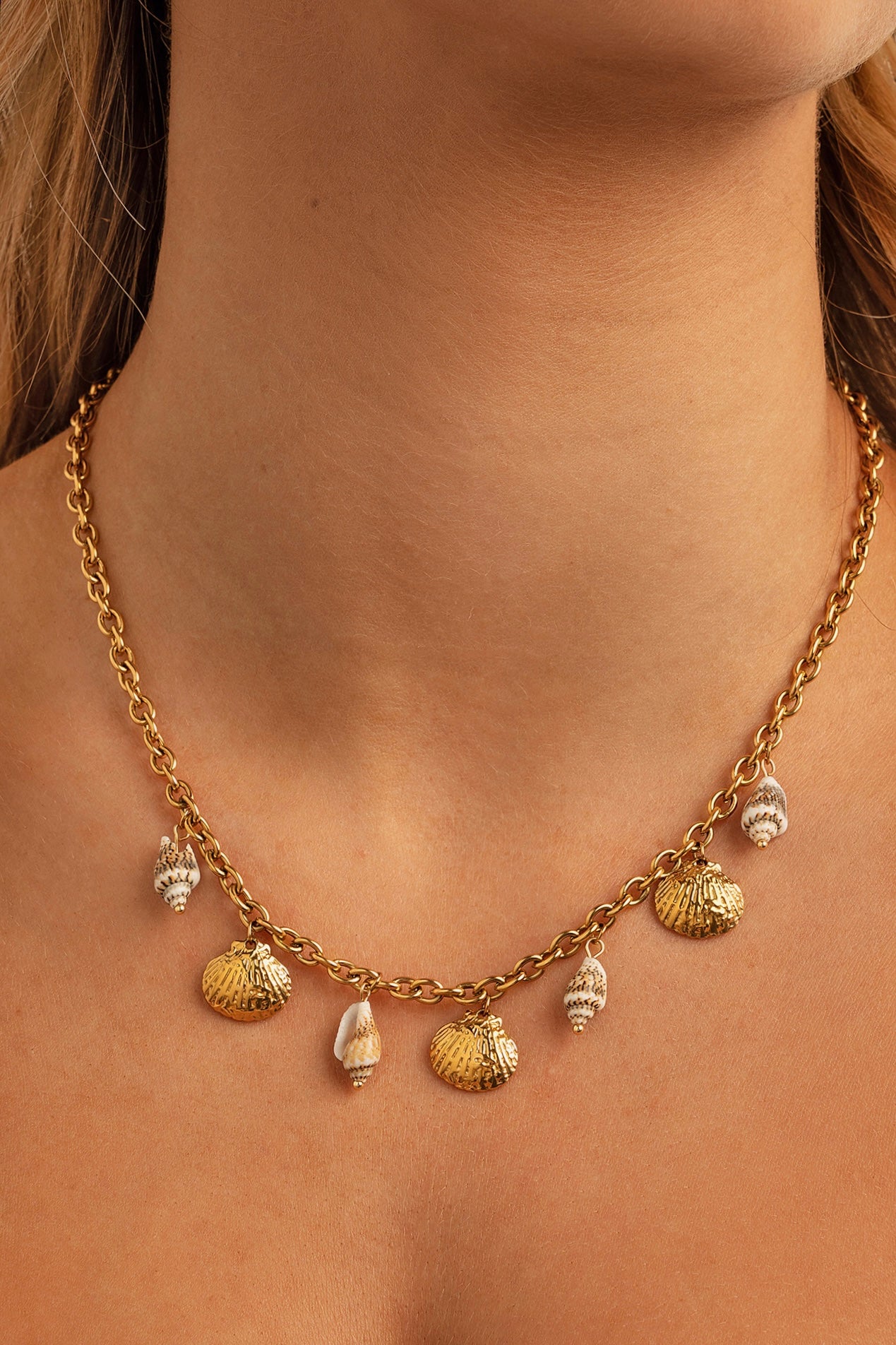Mykonos Charm Necklace
