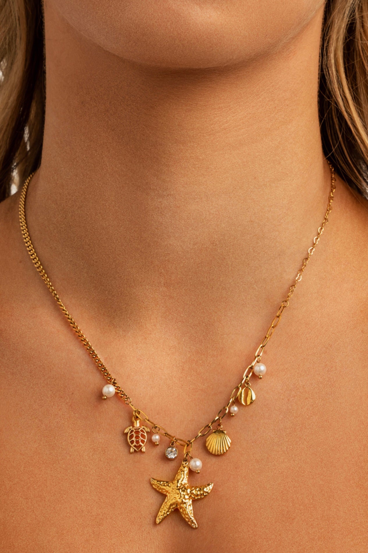 Kehlani Starfish Necklace