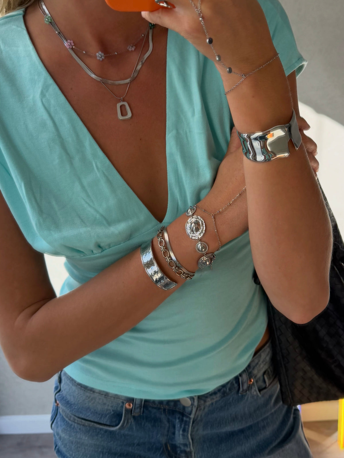 Stassia Silver Bracelet