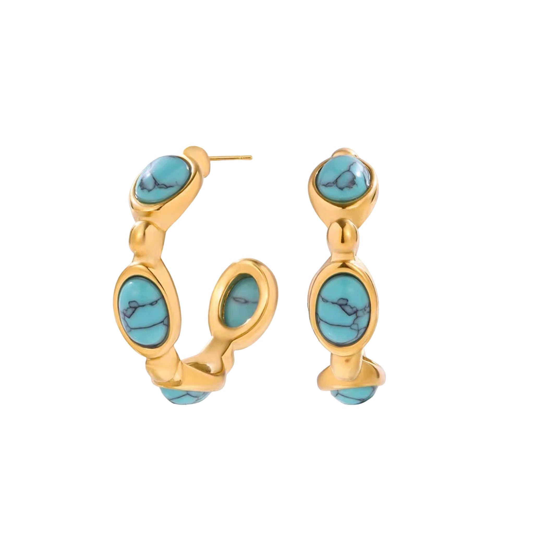 Bronty Turquoise Earrings
